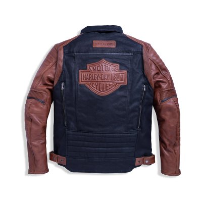 Giubbotto jeans harley on sale davidson